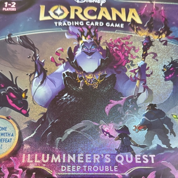 Disney Lorcana Trading Card Game - Illumineer's Quest in Purple and Black - Picture 5 of 5